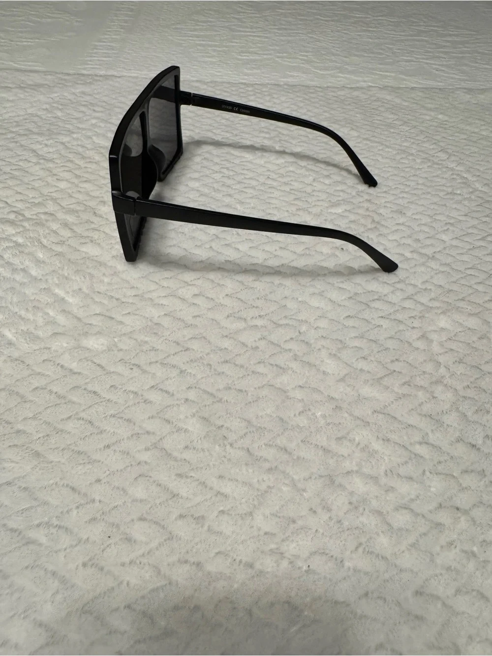 Black Frame Orange Mirrored Men's Sunglasses
